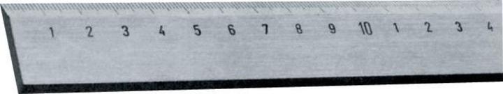 Actual product image Magni Helios Preisser 455434 Steel ruler, 1000 x 40 x 5 mm (100 cm, Steel)