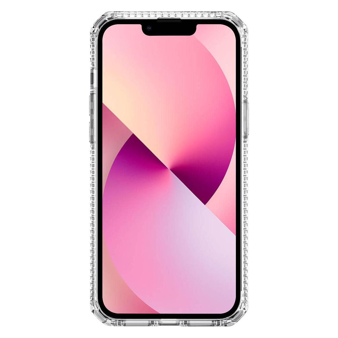 Itskins Spectrum Clear – Cover Rigida Trasparente Per IPhone 13 (Blu)