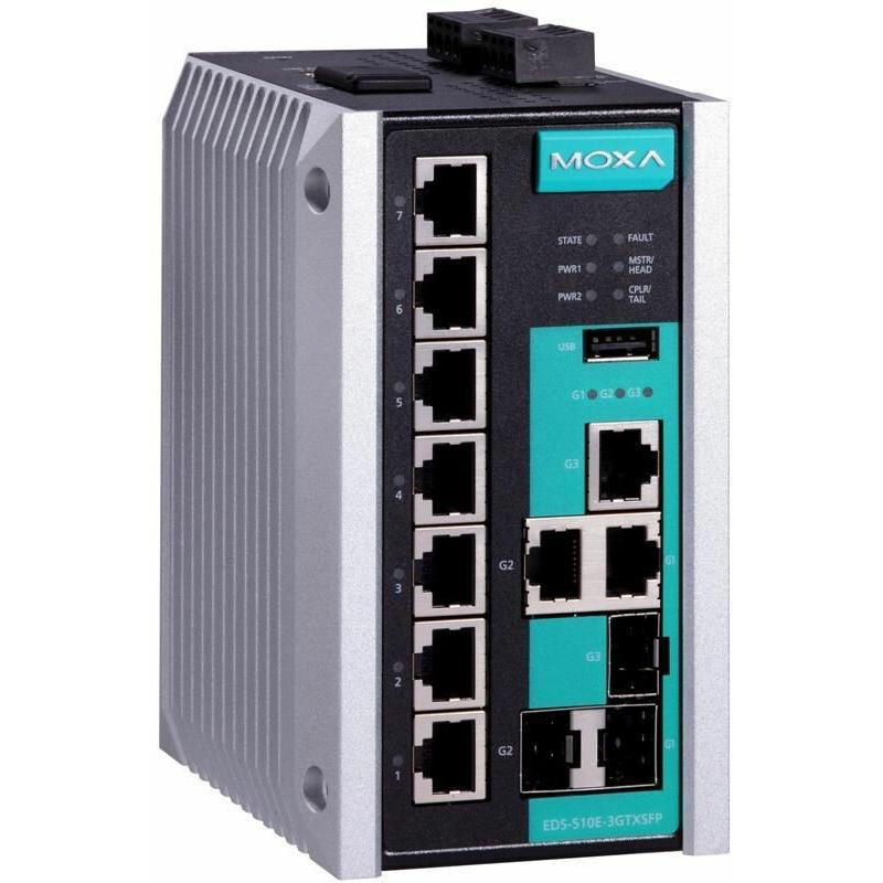 Moxa Industrial Managed Redundant E, Netzwerkadapter