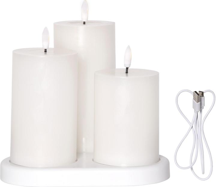 Star Trading LED Kerzen Set (3x)