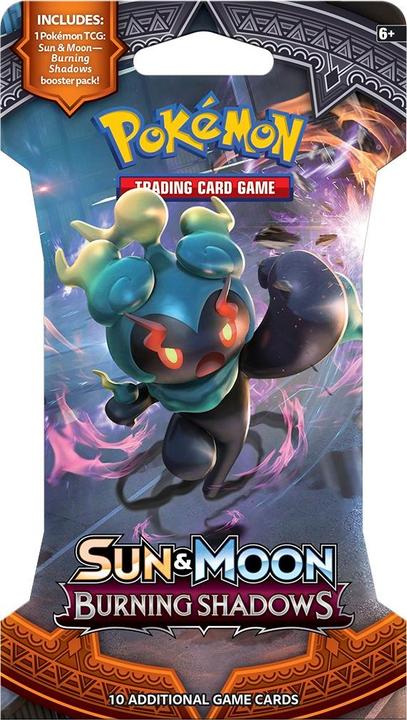 Produktbild Pokémon Burning Shadows (Englisch, Sleeved Booster Pack)