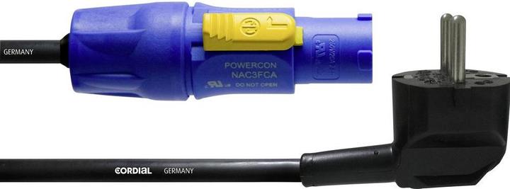 Actual product image Cordial POWERCON power cable (1.50 m)