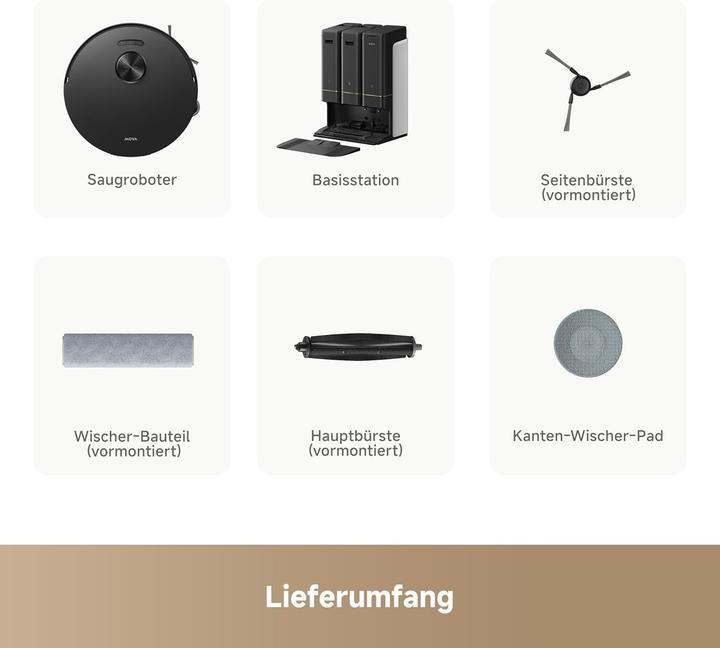 Actual product image Mova Z50 Ultra (19000 Pa, Wiping roller)