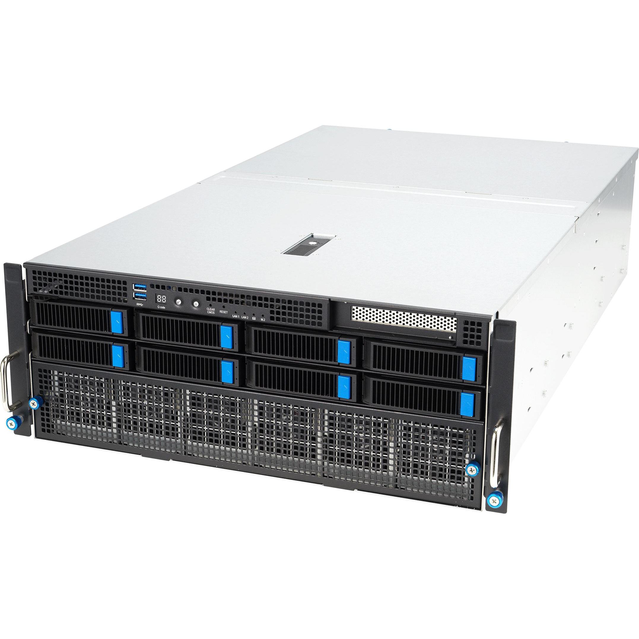 ASUS Server BAB ESC8000A-E12-SKU2/10G/3kW(2+2)/2 PCIe/2 NVMe, Server Barebone