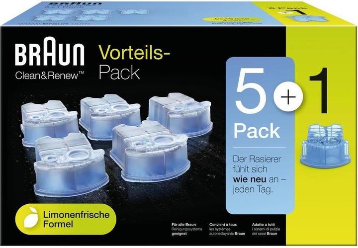 Immagine prodotto Braun Set di cartucce di pulizia 5+1 (1 x)