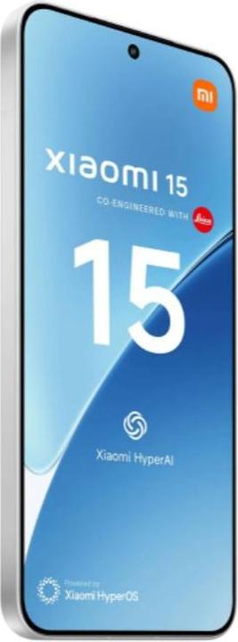 Actual product image Xiaomi 15 (EU) (512 GB, White, 6.36", Dual SIM, 5G)