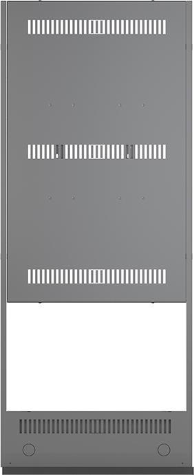 Produktbild Multibrackets Stele ohne Monitor, Portrait, schwarz, 55"/4820