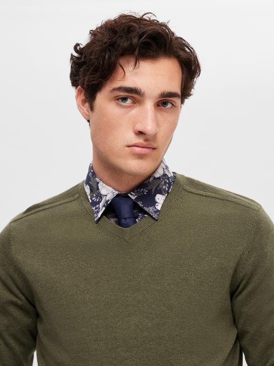 Produktbild Selected V-Ausschnitt Strickpullover (S)