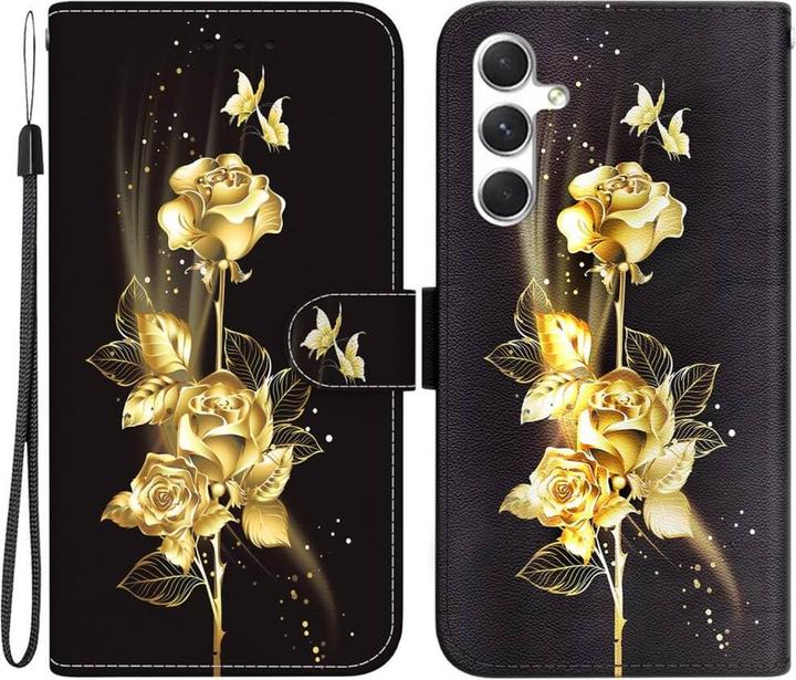 Actual product image Cover-Discount Galaxy S25 - Tasche Hülle mit Blüten Motiv (Samsung Galaxy S25)