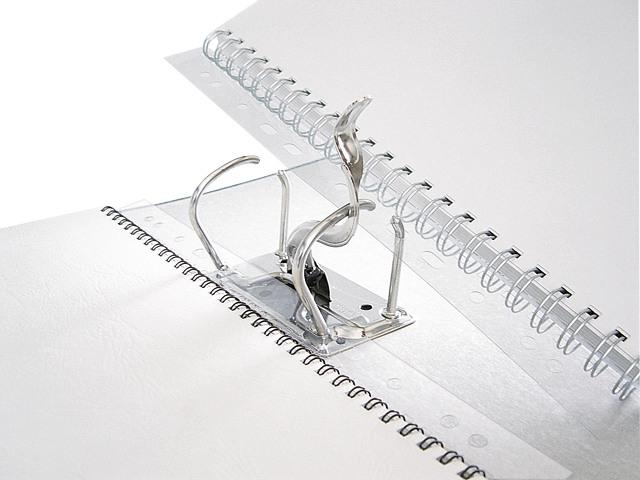 Actual product image Renz Filing strips US for plastic binder spines