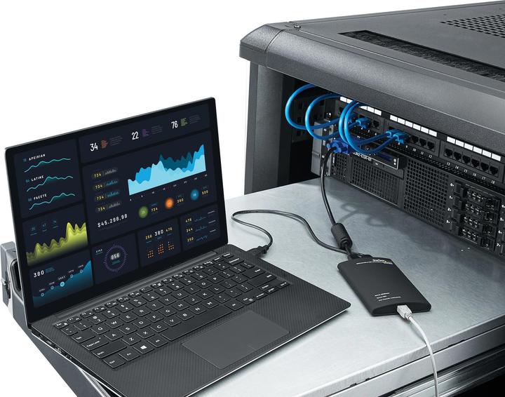 Actual product image StarTech Kvm To USB Laptop Crash Cart