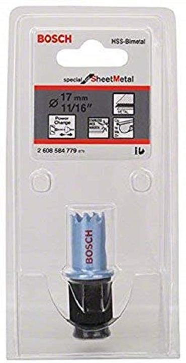Actual product image Bosch Professional Zubehör Hole Saw Special Sheet Metal, 17 mm, 11/16-inch (17 mm)