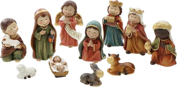 Produktbild Ellug 11-teiliges Mini Krippenfiguren Set