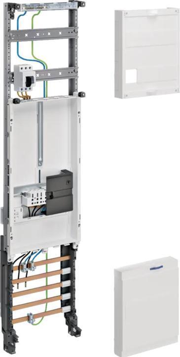 Image du produit Hager Panneau complet Mainova ZH34C7N 1Z 1 panneau 3Pu. 5pôles