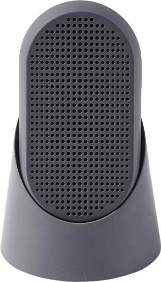 Actual product image Lexon Mino T Wodoodporny głośnik z podstawką i karabińczykiem szary/grey LA124G (Rechargeable battery operated)
