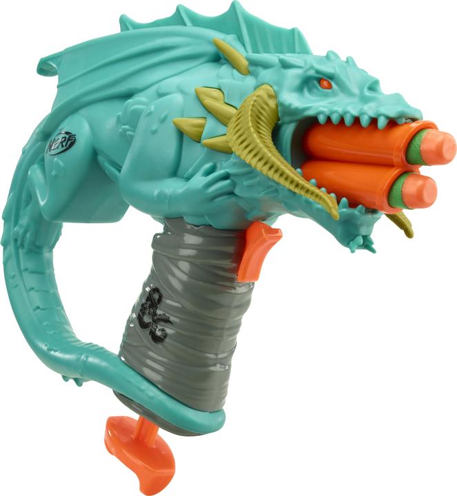 Immagine prodotto Nerf Dungeons & Dragons Rakor Blaster e 4 dardi Elite 2.0, D&D