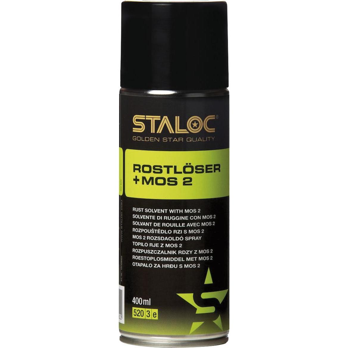 Staloc, Schweissgerät Zubehör, Rostlöser + MoS2 Rostlockerung vorbeugend gegen Korrosion 400 ml