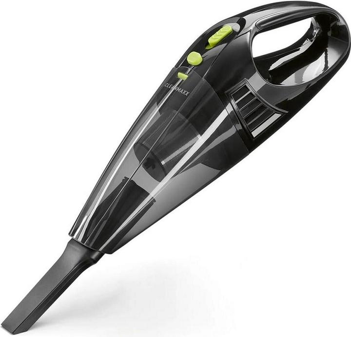 CleanMaxx Akku-Handsauger Schwarz/Grün