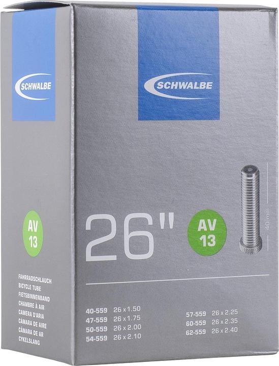 Actual product image Schwalbe Av13 (Schrader (AV), 26", 40 mm)