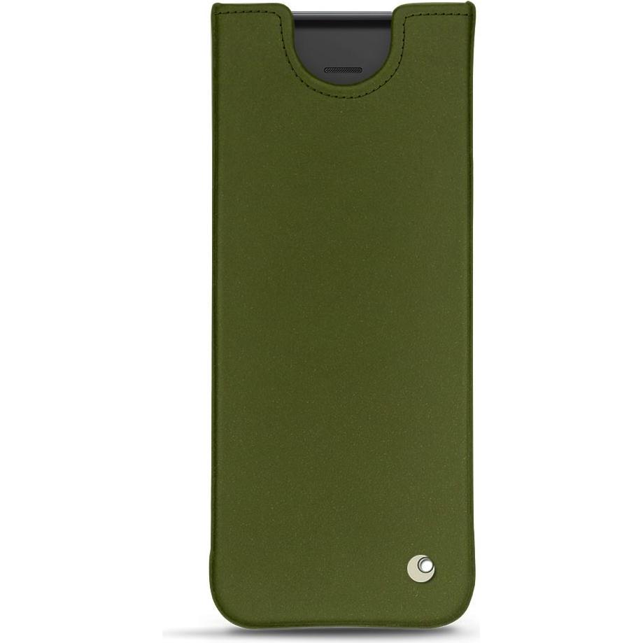 Noreve Lederschutzhülle (Samsung Galaxy Fold), Smartphone Hülle, Grün