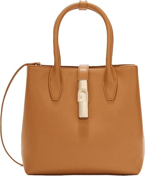 Furla **Damen Handtasche Elara Chic - 100% Genarbtes Leder** - 22.0 X 21.0 X 10.0 Cm