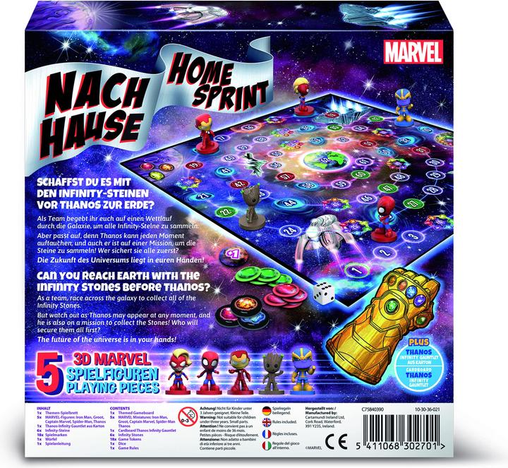 Actual product image ASS Altenburg C75840390 - Disney Marvel - Home / Goose Game, from 6 years, 2-4 players (German)