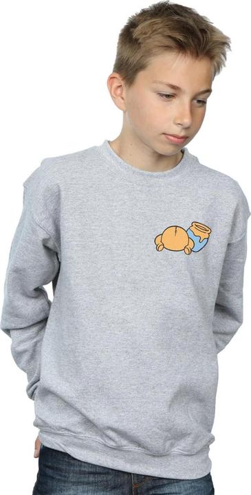 Produktbild Disney Winnie The Pooh Backside Breast Print Sweatshirt Jungen (140, 146)