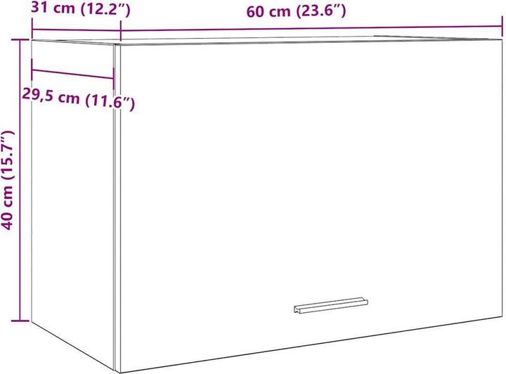 Produktbild vidaXL Faith (31 x 40 x 60 cm)