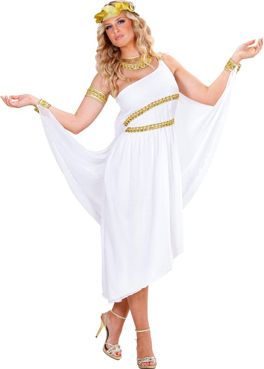 Produktbild Widmann GRIECHISCE GÖTTIN (Kleid mit Mantel und Armbändern, Halsband, Armband, Loorbeerkranz), L (L)