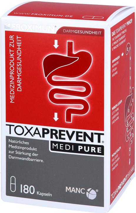 Produktbild Froximun Toxaprevent Medi Pure (180 Stück, Kapseln, 142 g)