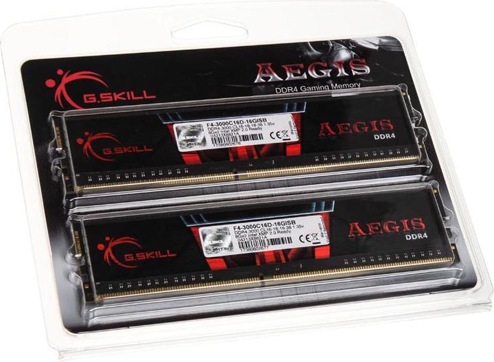 Actual product image G.Skill Aegis (2 x 8GB, 3000 MHz, DDR4-RAM, DIMM)