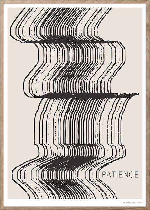 Actual product image ChiCura Patience Poster (70 x 100 cm)