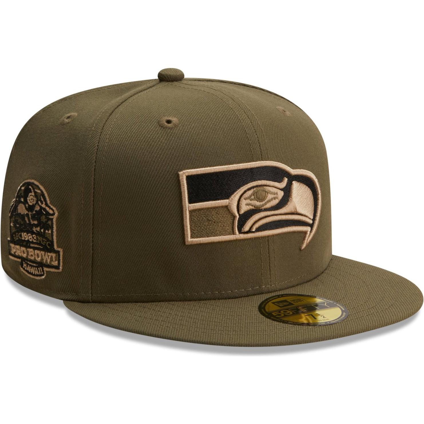 Thumbnail - New Era, Herren, Cap, 59Fifty Cap - Seattle Seahawks 1983 ProBowl - 7 3/8, Grün, (7 3/8)