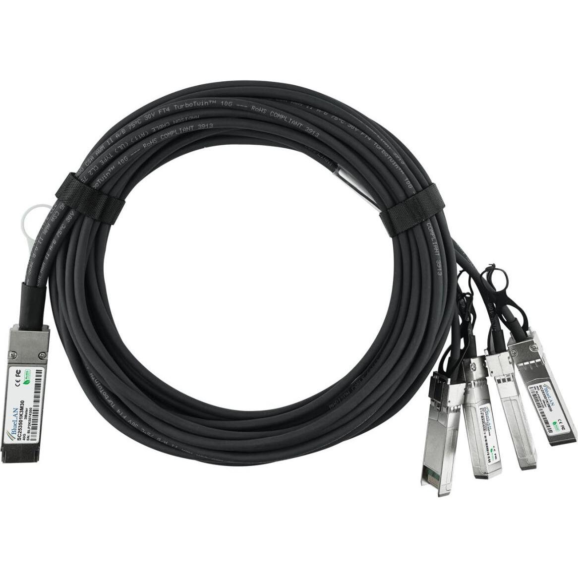 BlueLAN Dell 331-8151 kompatibles QSFP DAC SC253501K3M30, Transceiver