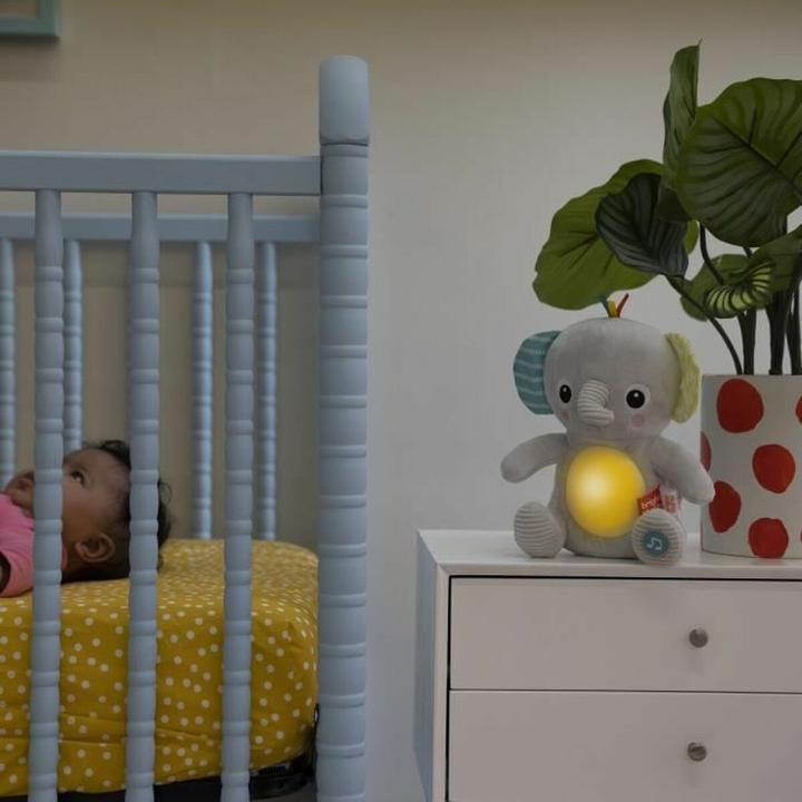Actual product image Bright Starts Hug-a-bye Baby™ Musical Light Up Soft Toy​ (22.70 cm)
