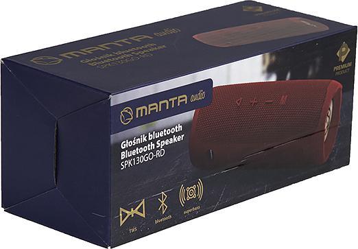Actual product image Manta SPK130GO BT Red (5 h)