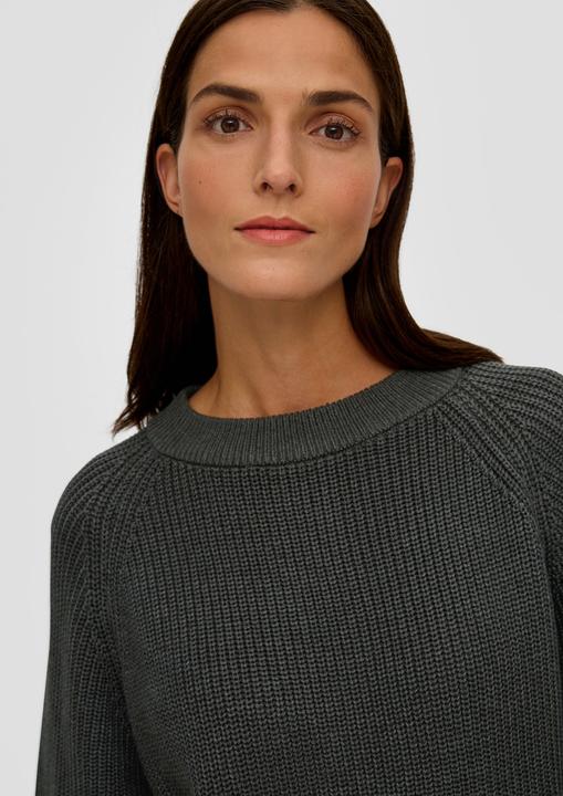 Actual product image s.Oliver Strickpullover Pullover aus Baumwollmix (46)