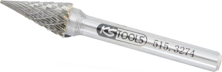 Actual product image KS Tools HM pointed taper burr shape M
