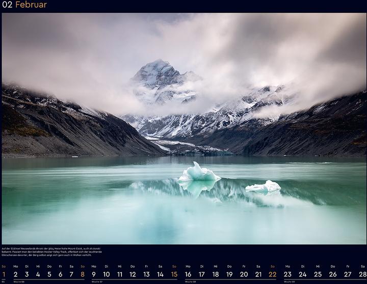 Produktbild Das Naturerbe der Welt - Wandkalender 2026 (60 x 45 cm, Harter Einband, Deutsch)