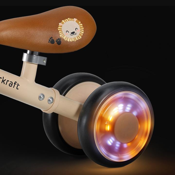 Actual product image KinderKraft Balance bike CUTIE FLASH beige