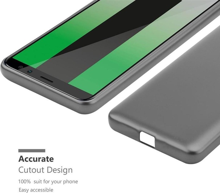 Actual product image Cadorabo TPU Matt Metallic Cover (Mate 10 Lite)