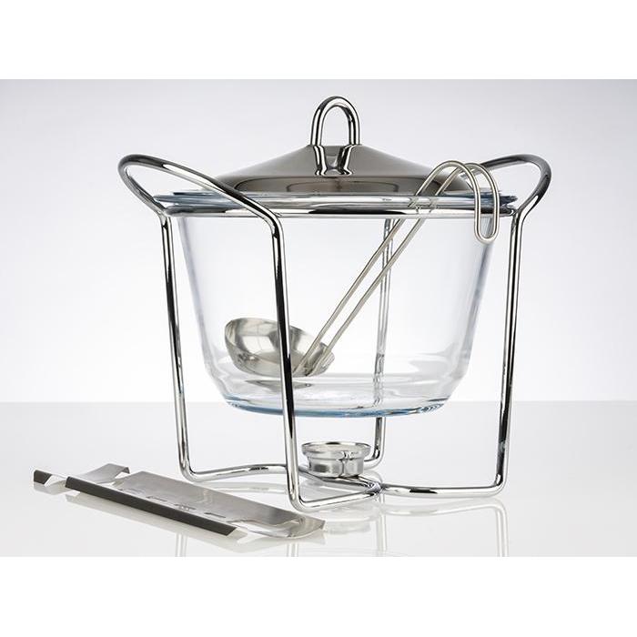 Thumbnail - APS Feuerzangenbowle-Set, Fondue Set, Transparent