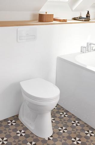 Produktbild Villeroy & Boch O.novo WC-Sitz, mit Absenkautomatik und abnehmbaren Sitz