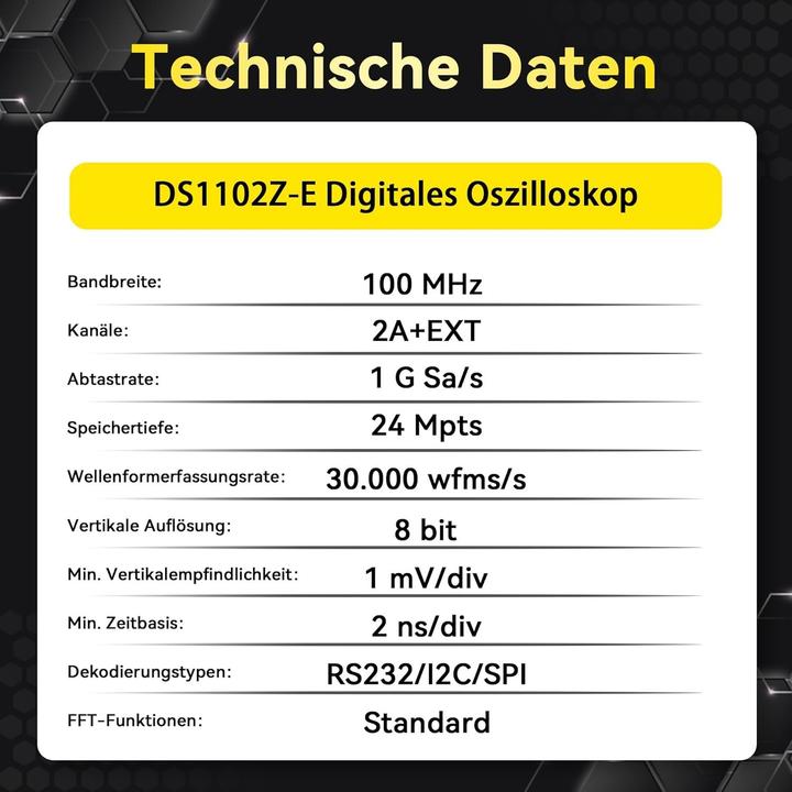 Produktbild Rigol Digital-Oszilloskop (CAT I)