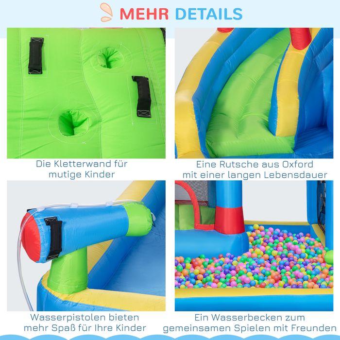 Actual product image Swisshandel24 Oxford fabric bouncy castle water park