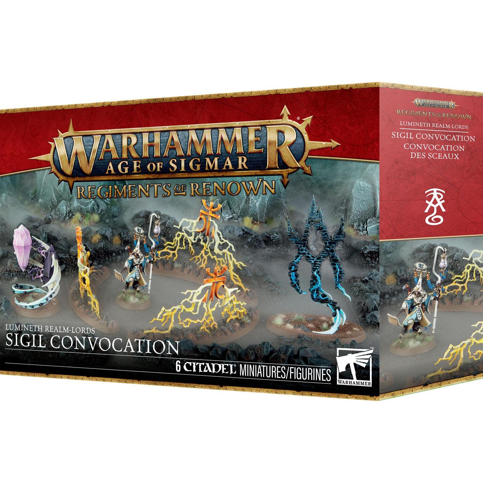 Games Workshop Regiments of Renown: Sigil Convocation (Materiale sintetico)