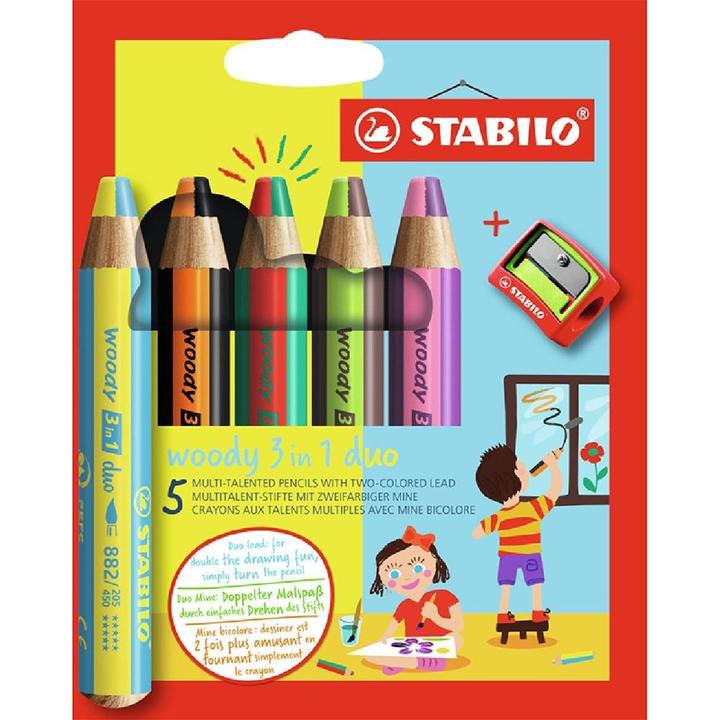 Produktbild STABILO Woody (Sortiert, 5 x)
