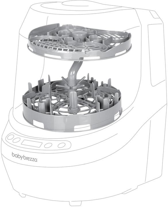 Actual product image Baby Brezza Brustpumpengestell für Bottle Washer Pro