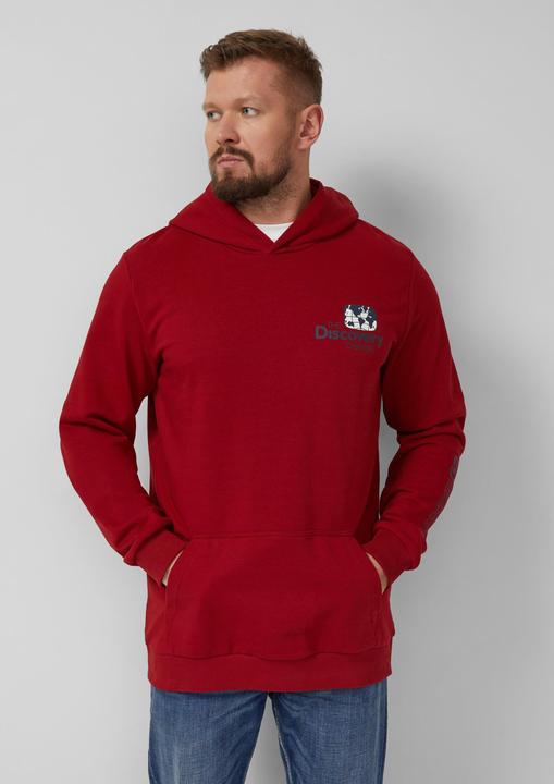 Produktbild s.Oliver Sweatshirt Softer Hoodie im Relaxed Fit mit Artwork