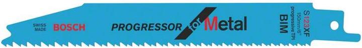 Image du produit Bosch Professional Zubehör Lame de scie sabre S 123 XF, Progressor for Metal, pack de 2